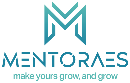 logo-mentoraes-1-slogan Logo MENTORAES, empresa de coaching ejecutivo empresarial y mentoring de crecimiento en Barcelona.